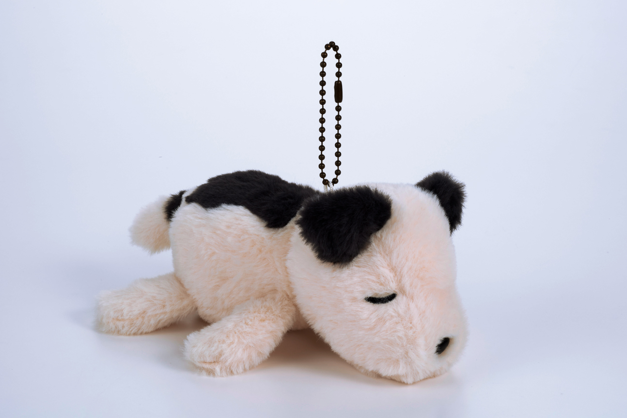 素描コレクション展　眠る犬すやすやマスコットBC